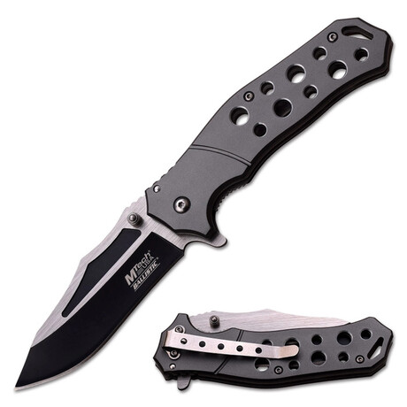 Spring Assisted Knife // MT-A951 (Grey)