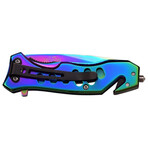 Spring Assisted Knife // TF-844 (Rainbow)