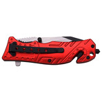 Spring Assisted Knife // TF-835 // LED (Orange - EMT)