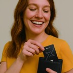 X Card Cold Wallet // Black
