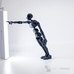 Stickybones in Dark Storm + White Fly-Rig