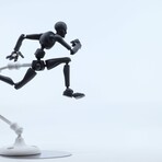 Stickybones in Dark Storm + White Fly-Rig