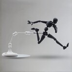 Stickybones in Dark Storm + White Fly-Rig