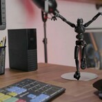 Stickybones in Dark Storm + White Fly-Rig