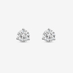 14k White Gold + 1.25ct. Diamond Martini Stud Earrings