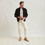 Full Zip Cozy Hoodie // Black (MED)