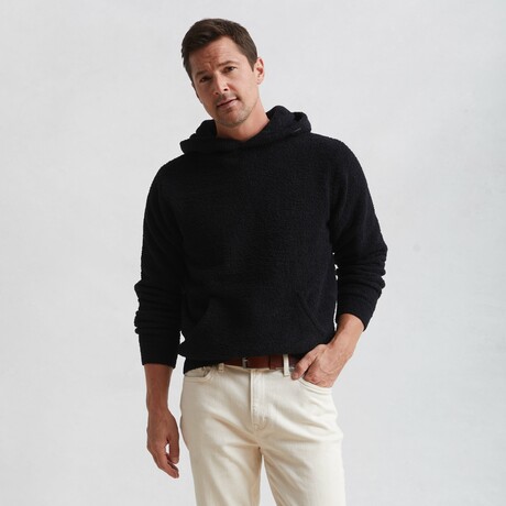 Pullover Hoodie // Black (SMALL)