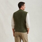 Cozy Vest // Olive (SMALL)