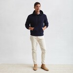 Sleep Eyemask Hoodie // Navy (SMALL)