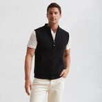 Cozy Vest // Black (SMALL)