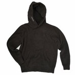 Pullover Hoodie // Dark Grey // XL