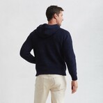 Sleep Eyemask Hoodie // Navy (SMALL)