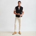 Cozy Vest // Black (SMALL)