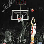 Deron Williams // IL Fighting Illini // Signed 2005 NCAA Tourny Shot vs Arizona Spotlight 8x10 Photo