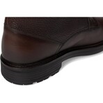 Latham Plain Toe Shearling Boot // Dark Brown (8)