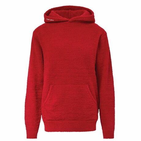 Pullover Hoodie // Ruby // Large