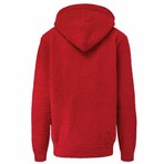 Pullover Hoodie // Ruby // Large