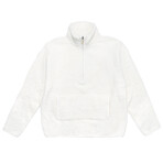 Half Zip Pullover // Cream (LARGE)