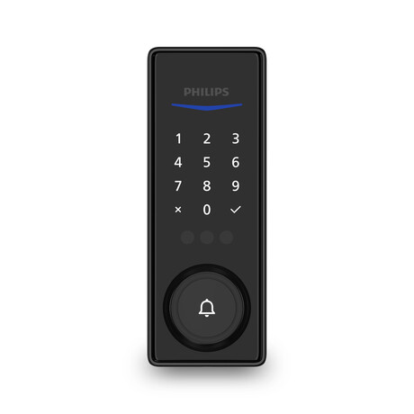Philips 5000 Series // Palm Recognition Smart Lock // Matte Black