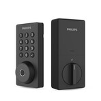 Philips 4000 Series // WiFi + Fingerprint Smart Deadbolt (Matte Black)