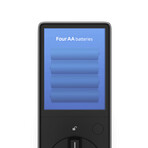 Philips 1000 Series // Fingerprint + Keypad Smart Deadbolt (Matte Black)