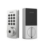 Philips 4000 Series // WiFi + Fingerprint Smart Deadbolt (Matte Black)