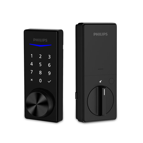 Philips 1000 Series // Touchscreen Keypad Smart Deadbolt (Matte Black)