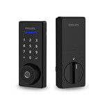 Philips 1000 Series // Fingerprint + Keypad Smart Deadbolt (Matte Black)