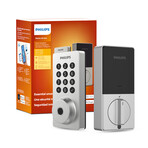 Philips 4000 Series // WiFi + Fingerprint Smart Deadbolt (Matte Black)