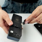 Philips 7000 Series 2K Dual-Camera Video Doorbell // Black