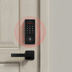 Philips 1000 Series // Fingerprint + Keypad Smart Deadbolt (Matte Black)