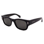 Men's // Ferragamo SF2064SE-001 Square Sunglasses // Black + Grey