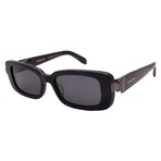 Men's // Ferragamo SF1105S 001 Square Sunglasses // Black + Grey