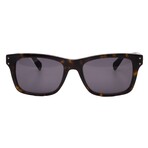 Men's // FerragamoSF1039S-240 Square Sunglasses // Dark Havana + Grey