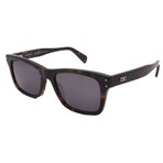 Men's // FerragamoSF1039S-240 Square Sunglasses // Dark Havana + Grey