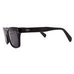 Men's // Ferragamo SF1039S 001 Square Sunglasses // Black + Grey