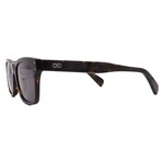Men's // FerragamoSF1039S-240 Square Sunglasses // Dark Havana + Grey