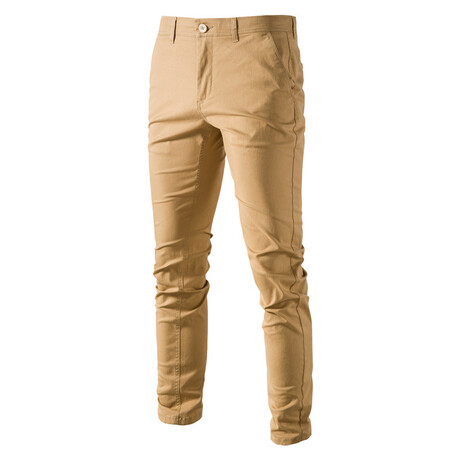 Harbor Slim Chino Pant // Yellow (XS)