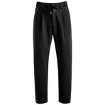 Drawstring Trouser Pants // Black (S)