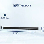 42" TV Soundbar with Bluetooth®