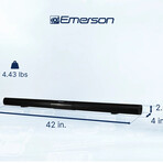 42" Bluetooth® Soundbar with Digital FM Radio and Remote Control