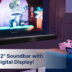 42" Bluetooth® Soundbar with Digital FM Radio and Remote Control