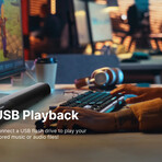 42" Bluetooth® Soundbar with Digital FM Radio and Remote Control