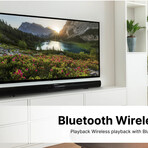 42" Bluetooth® Soundbar with Digital FM Radio and Remote Control