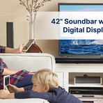 42" TV Soundbar with Bluetooth®