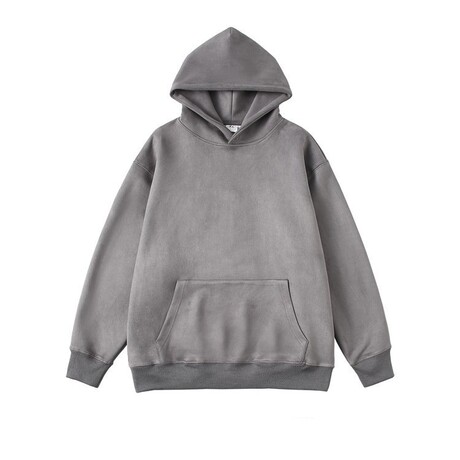 Solid Hoodie // Grey (XS)