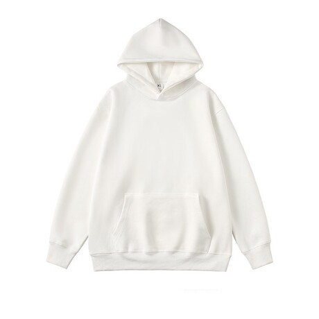 Solid Hoodie // White (XS)