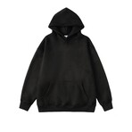 Solid Hoodie // Black (XS)