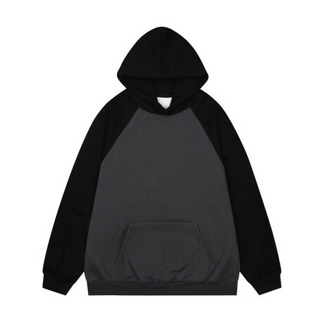 Raglan Hoodie // Black (XS)