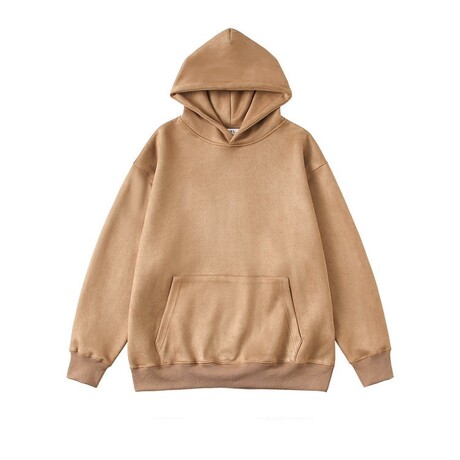 Solid Hoodie // Brown (XS)